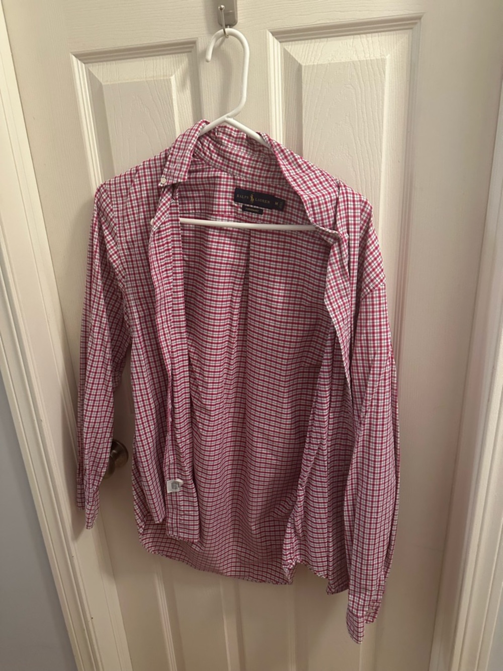 Ralph Lauren Men’s Red Check Button-Down Shirt